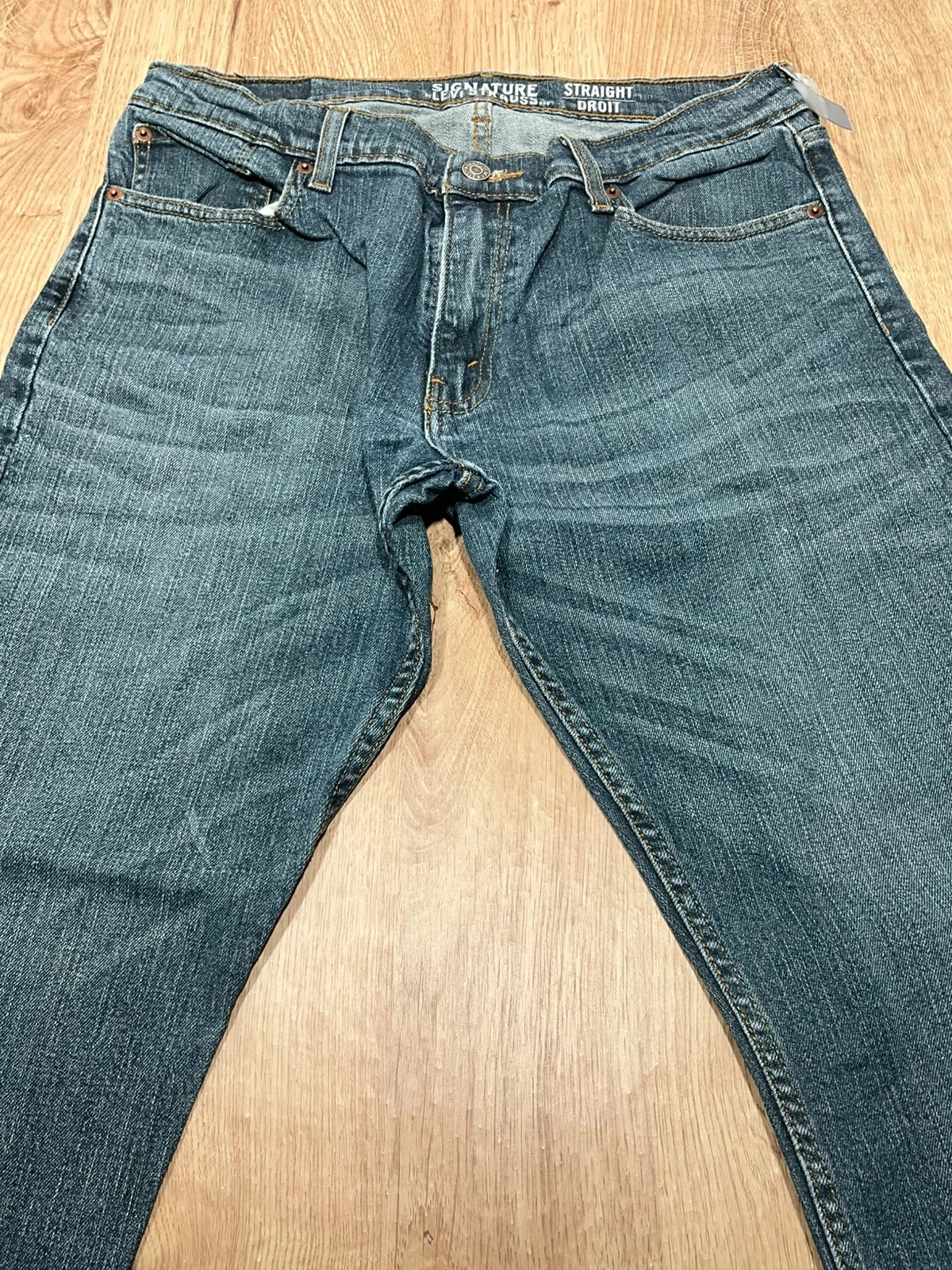 Jean Levi's  Straight W34 L30 Vintage Bleu Délavé Lvh 168 – photo 4